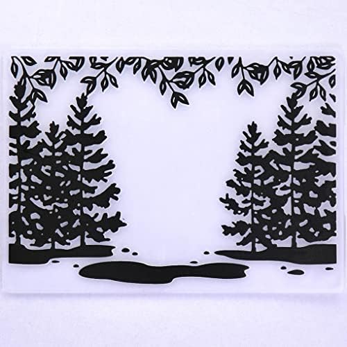 Кван занаетчиско дрво остава пластични папки за втиснување за правење картички и други занаети со хартија 3040227