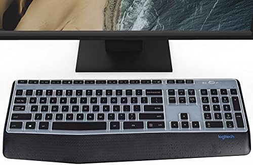 Casebouy Ceybord Покритие Кожата Компатибилен Со Logitech MK345 Безжична Тастатура, Logitech Mk345 Додатоци, Mk345 Тастатура Заштитник На Кожата,