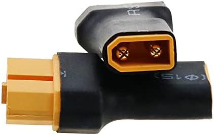 Adapter XT60 до XT30 адаптер zzhxsm 2pcs xt-60 женски до XT-30 машки конектор за конвертор на безжичен адаптер за FPV Drone RC LIPO Charger