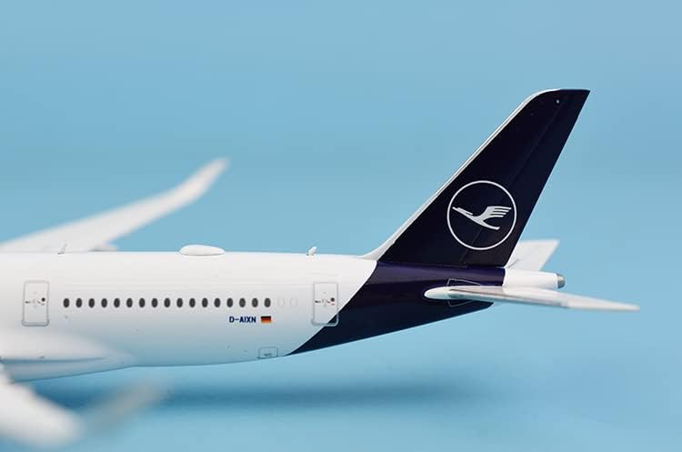 Beminijets Lufthansa Airbus A350-900 D-Aixn 1/400 Diecast Aircraft претходно изграден модел