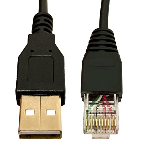 DSD TECH SH-RJ50A USB ДО RJ50 10pin Кабел За Апц UPS Уреди Еквивалентни НА AP9827