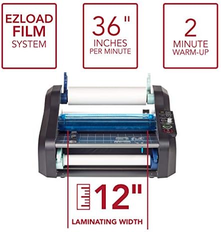 GBC Thermal Roll Laminator, Ultima 35 Ezload, 12 максимум ширина, 1 мин загревање, сина