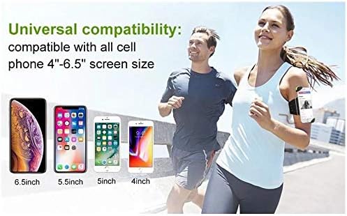 Boxwave® Фолдер за Xiaomi Redmi K40 [FlexSport Armband] Прилагодлива амбалажа за вежбање и трчање за Xiaomi Redmi K40 - Stark Green