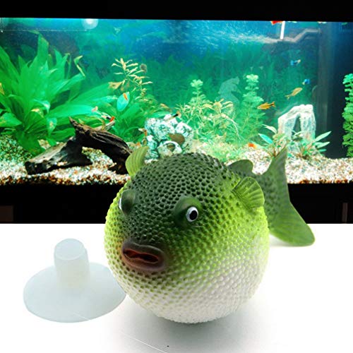 Резервоар за животни UlteChnovo Toys Luminous лажна риба, аквариум риба резервоар украс, аквариум вештачки флуоресцентен пуфер ноќ
