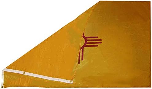 Американски големо Superstore 5x8 Ново Мексико држава 5'x8 'Премиум квалитет Тешки печатени плетени полиестер знаме
