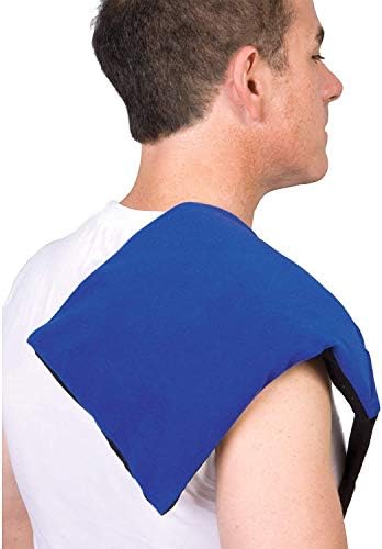 Theramed Ice Pack за повреди - гел мраз пакет повторно може да се користи со ленти - за болка во грбот, болка во вратот, колена, лакти