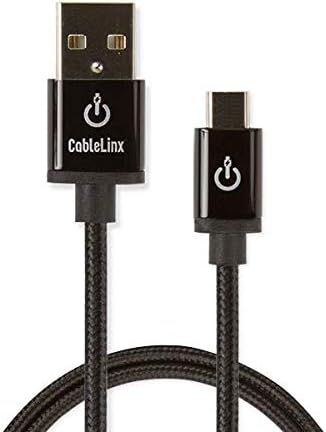 Cablelinx Микро USB Кабел, Микро ДО USB-Полнење/Синхронизација Плетенка Кабел Компатибилен Samsung Таблети, Поттикне Оган Полнач, Микро