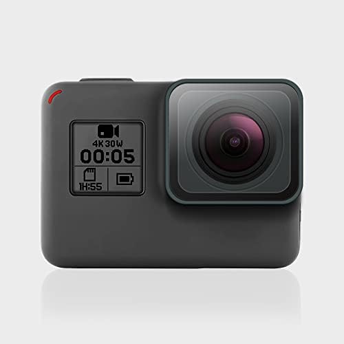 Замена на заштитни леќи за парапас за GoPro Hero 6/5 црно стаклено покритие куќишта за додатоци за додатоци на камера