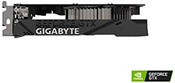Gigabyte Geforce GTX 1650 D6 OC 4G графичка картичка, компактен големина од 170мм, 4 GB 128-битна GDDR6, GV-N1656OC-4GD Видео картичка
