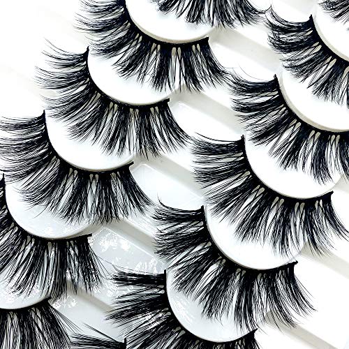 2021HOTSALE LASHES FALSE LASHES EYER DRAMATIC LASHES 8 пара долги дебели волуменски лажни трепки за трепки