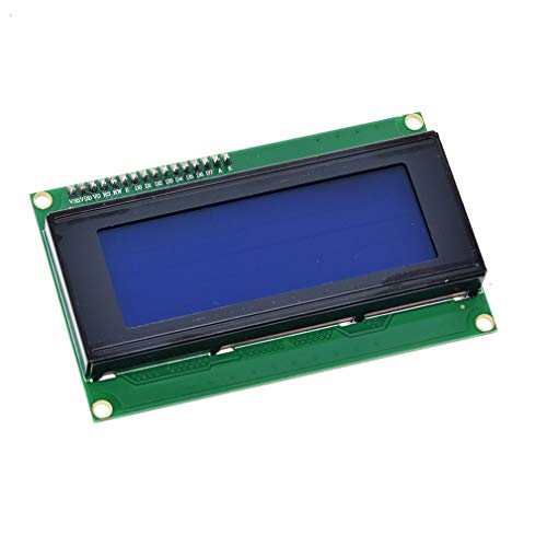 Hailege HD44780 2004 LCD 20X4 2004A Карактер LCD екран на екранот модул сино задно осветлување со адаптер за сериски интерфејс IIC/I2C