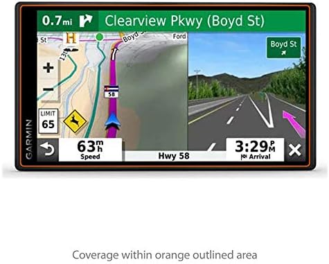 Заштитник На Екранот со боксови Компатибилен Со Garmin DriveSmart 55-Cleartouch Анти-Отсјај, Анти-Отпечаток Од Прст Мат Филм