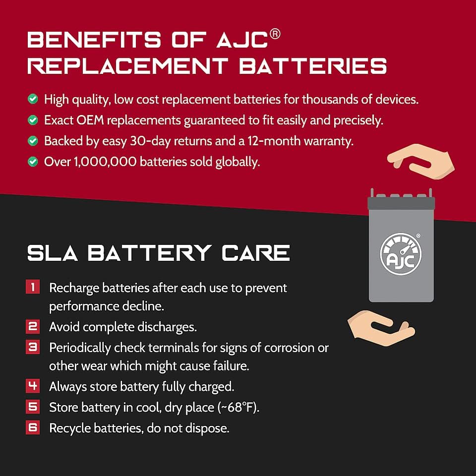 Среќна патка Lucky HD 6V 5AH Decoy Battery - Ова е замена на брендот AJC