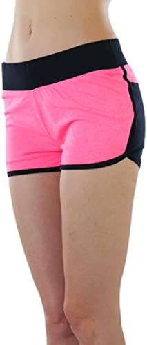 TobeinStyle Women's Miss Miss Lady Waistband Legging Atheticy Shorts