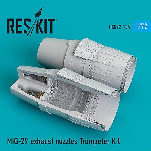Reskit RSU72-0134-1/72 MIG-29 комплет за трубач на издувни километри
