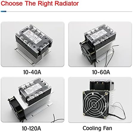 Woroly TSR SSR-10DA SSR-40DA SSR 25A 60A 80A 100A три фази SSR Solid State Relay DC Control AC 480V 5-32V влез алуминиум загреана