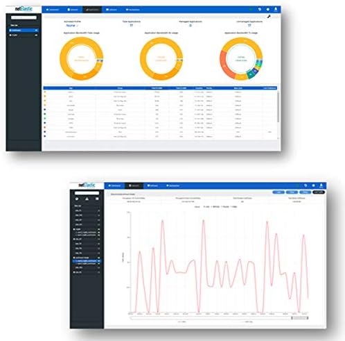 Рутер на филијали од Netelastic, 2 Gbps, Dual-Wan, SD-WAN, Вмрежување на свесна апликација