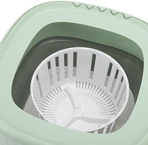 Машина за перење, 6L преклопна мијалник за миење садови преносна мини машина за перење за чорапи за долна облека за бебиња 100-240V