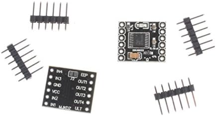 Noyito DRV8833 1.5A 2-канален DC Motor Drive Board Ultra мал модул на модул за модул на погон на модул од 3 до 10V