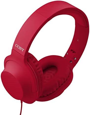 Службени слушалки Coby Super Bass w/прилагодлива лента за глава | 3,5 mm стерео приклучок со далечински управувач со единечен