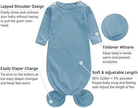 Бебе плетено наметка со сет на капа, наметки за спиење на новороденчиња со вратоврска бебе што доаѓа дома облека за момчиња девојчиња