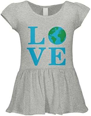 Loveубов Земја - Зачувајте ја планетата новороденче/дете за бебиња за бебиња