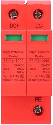 SJSW Напон на напон на уредот, уреди за заштитени уреди DC Photovoltaic Молња заштитник со низок напон Arrester DC1000V 2P40KA