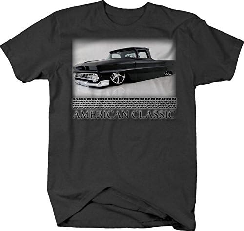 Американски класичен мускулен автомобил C10 Hotrod Custom Pickup 60-66 маица за мажи