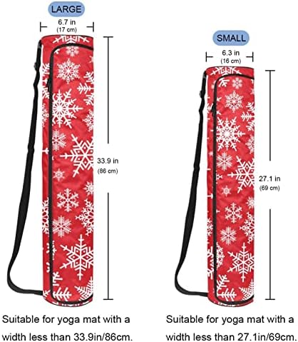 Торба за носач на јога со снегулка со јога со рамо од јога, торба за торбичка за торба за плажа, торба за плажа, торба за плажа