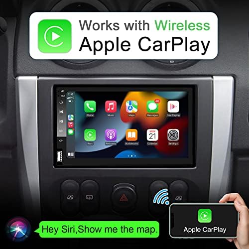 IYING Android 10 Двоен Din Автомобил Стерео Безжичен CarPlay &засилувач; Жичен Android Auto 2G+32G Окта Јадро Автомобил Радио Двојна