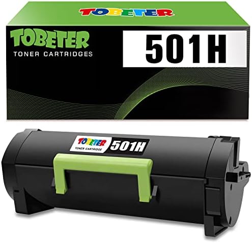 Tobeter 501H 50F1H00 Висок принос повторно воспоставен кертриџ за тонер за Lexmark MS310, MS312, MS315, MS410, MS415, MS510,