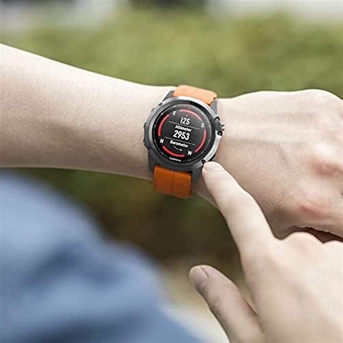 IOTUP 20 22 26мм Брзо издание за часовници за часовници за Garmin Fenix ​​5 5 Plus 6 6x Pro 3hr D2 Mk1 935 Smart Watch Silicone EasyFit Band