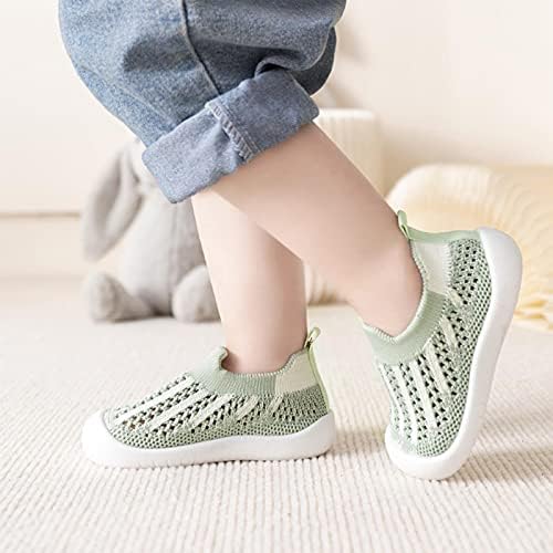 Оаинит бебе момче чевли за девојчиња за дишење на патики за дишење лесни нелизгачки чевли за одење на чевли за новороденчиња први