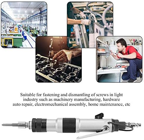 Шрафцигер полу-спојки на воздухот Пневматски CW/CCW шрафцигер завртка за завртки + 2 парчиња завртки за завртки за завртки за завртки