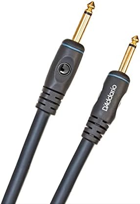 Кабел за звучник D'Addario - Златни приклучоци за оптимален проток на сигнал - Заштитени за намалување на бучавата - 1/4 инчен маж до 1/4