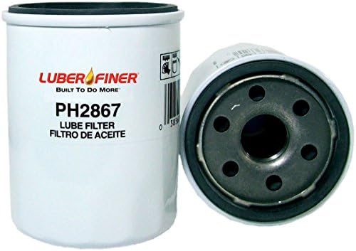 Luberfiner PH2867 2 1/2 Спин-нафтен филтер Acura, Chrysler, Dodge, Eagle, Ford, Kia, Infiniti, Mazda, Mercury, Mitsubishi