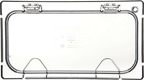 Carlisle FoodService Products CFS CM10278Z07 Coldmaster EZ Access Lid, 1/3 големина, 0,9 висина, 13 ширина, 7 должина, поликарбонат, јасна