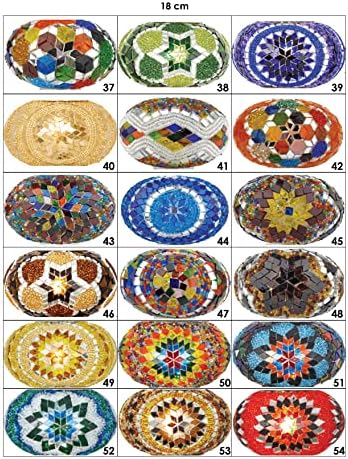 Деммекс турски марокански мозаик тврдокорен или swag wallиден приклучок во лустер светло таванот што виси ламба за приврзок