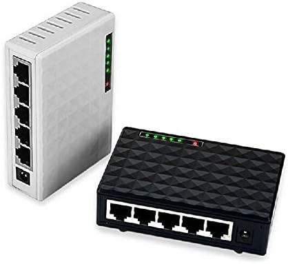 Конектори 5 Порта Gigabit Switch 10/100/1000Mbps RJ45 LAN Ethernet Брза работна површина за префрлување на мрежата за префрлување