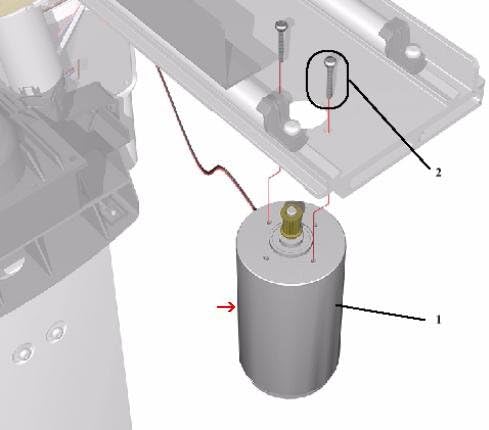 HP Scan Motor SVC-RC