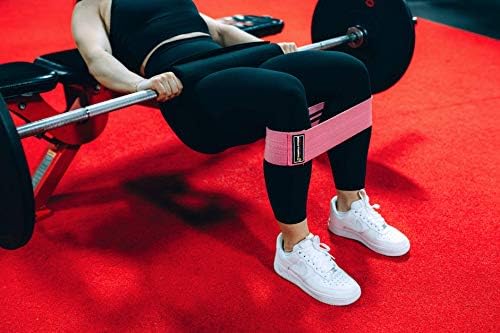 Формула фитнес -ткаенина ленти за отпорност за изработка на нозе и задник | Отпорни ленти за жени и мажи | Тешки бенд за вежбање за не -лизгање