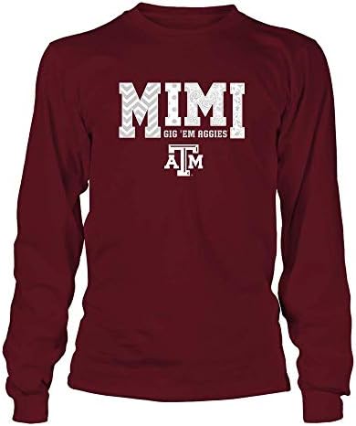 Маица на Fanprint Texas A & M Aggies - 19070910463 - Mimi - слоган - шарен - IF13 -IC13 -DS27