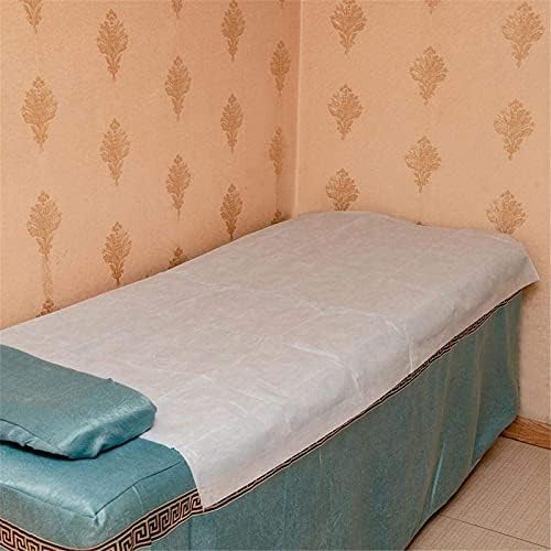 Zfazf Spa Massage Table Sheets 100 парчиња неткаени ткаенини спа-постелнини плочи за еднократна употреба водоотпорен водоотпорен опремена одржлива дишење за табела за масажа та?