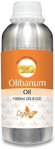 Крисалис Олибанум масло | чисто и природно неразредено есенцијално масло органски стандард | за тело | за релаксација | За терапија со кожа