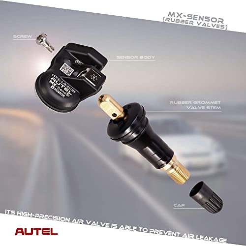 Autel MaxITPMS 315MHz/433MHz 2in1 Универзален програмибилен OEM TPMS Monitoring Pressuress Pressures Monitoring MX-сензор за печатот