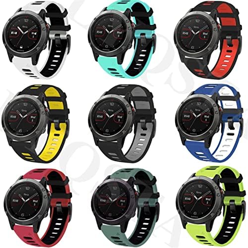 Aehon Quick Fit Silicone Watchband 26mm за Garmin Fenix ​​7x 6x Pro/5x Plus/3 ч