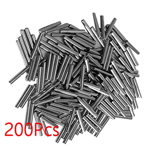 Pins NACX M1.5 x 10 mm Dowel, прицврстувач за прицврстувач на PEG PEG PIG, 304 не'рѓосувачки челик, 200 парчиња