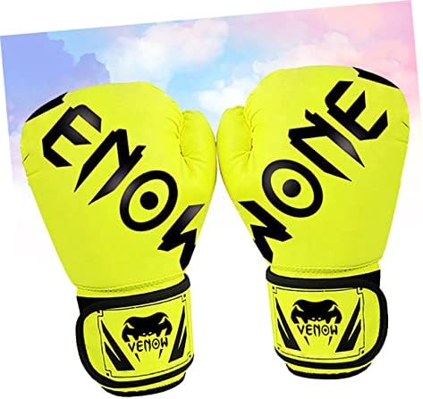 Besportble 1 пар боксерски борбени ракавици боксерски ракавици ПУ за ракавици за обука на ракавици Полиуретански нараквици