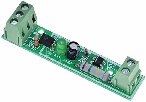 Hiigh 1-битен AC 220V Optocoupler Изолациониот модул Напон на табла за откривање Адаптивни 3-5V 1pcs
