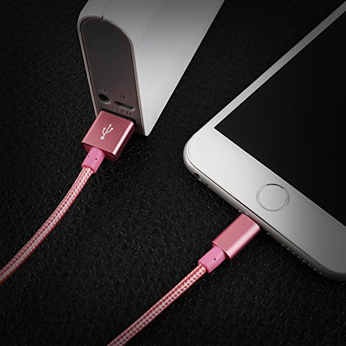 Iphone Полнач, 5Packs Полнење Кабел Mfi Сертифициран USB Молња Кабел Најлон Плетенка Брзо Полнење Кабел Компатибилен за iPhone13/12/11/Х